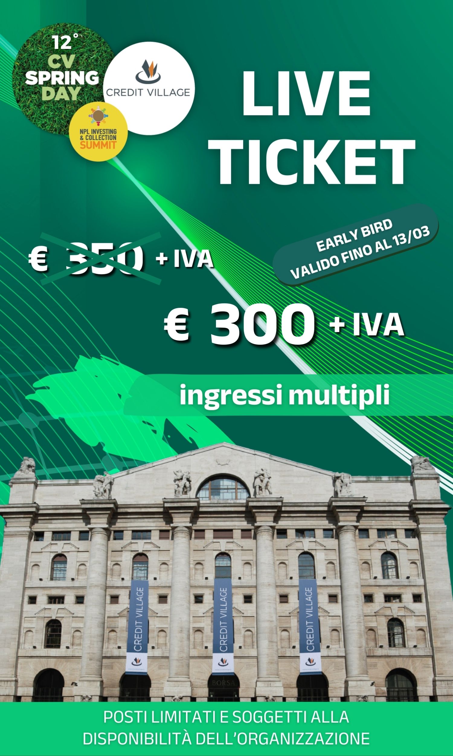 EARLY BIRD_INGRESSI MULTIPLI